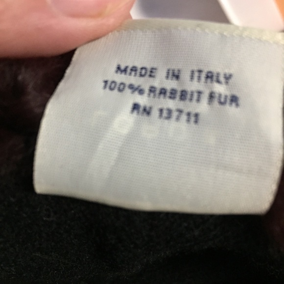 Genuine Rabbit Fur Hat - Picture 5 of 5